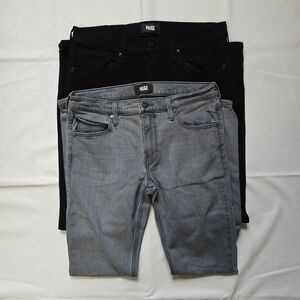 Bundle of 2 Mens Paige Federal Jeans - Size 32